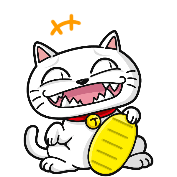ワンクリック詐欺をしかけるネコ