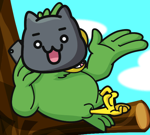 オレオレ詐欺をしかけるトリ
