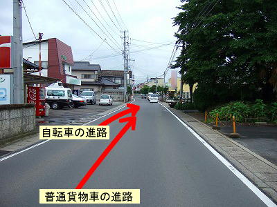 自転車 交通事故 福島 8月4日 奥州街道 福島